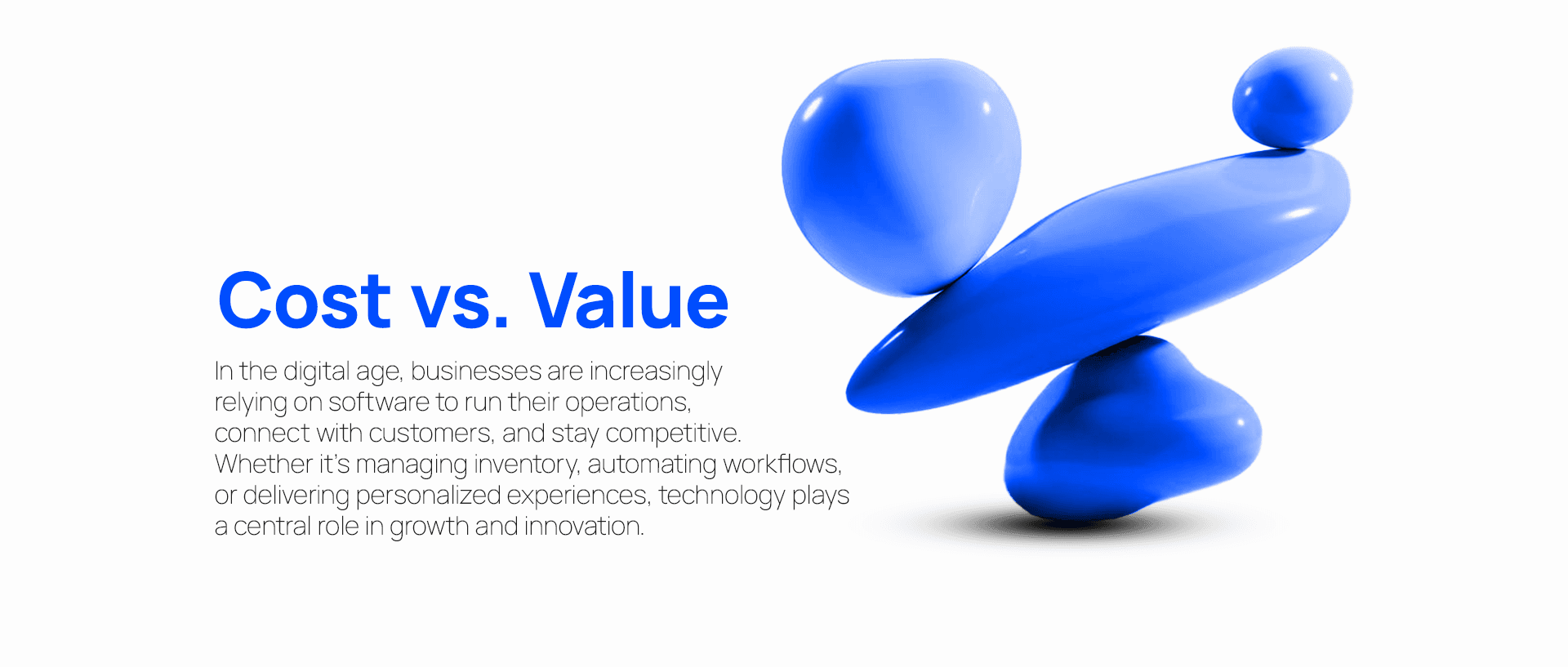 Cost vs. Value: Investing in Custom Software for Your Business